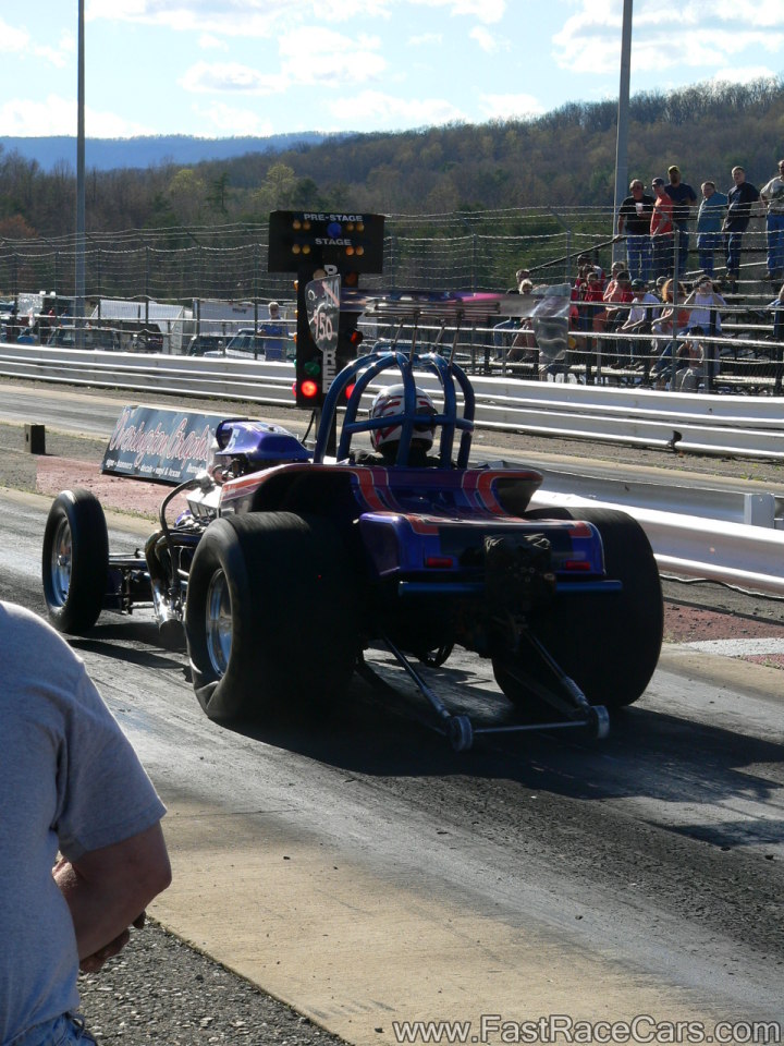 Altered Drag Car Launching Altered Drag Car Launching